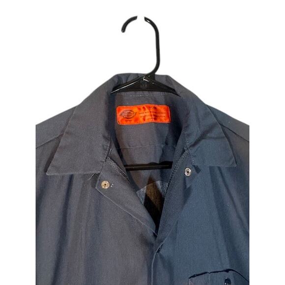 Dickies Short Sleeve Sam Adams Brewhouse Mechanic Work Shirt Men Sz S - Picture 5 of 8